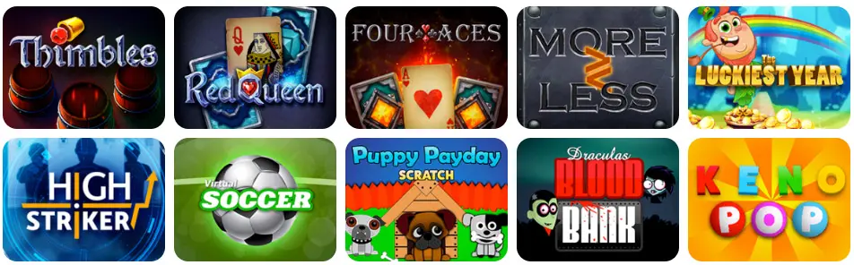Jeux en ligne Black Label Casino