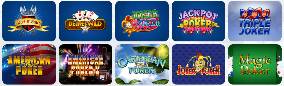 Video Poker BLACK LABEL CASINO
